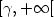 $[\gamma,+\infty[$
